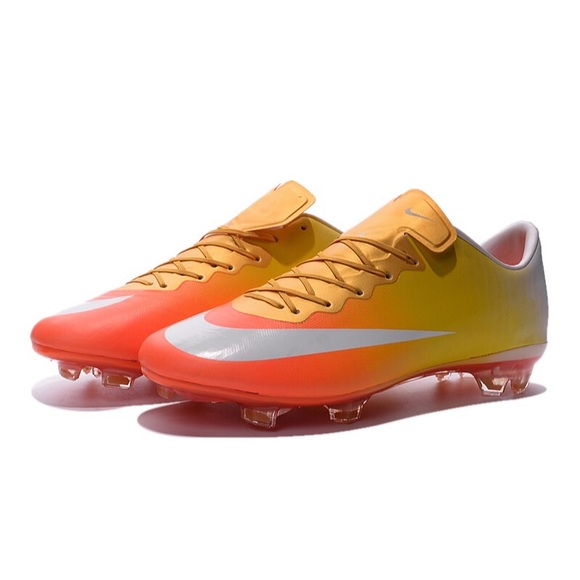 nike mercurial vapor x fg yellow blue
